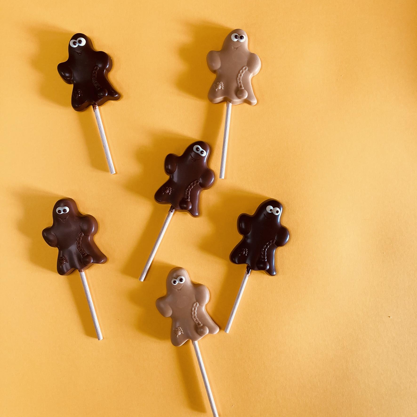 Sucettes chocolat Halloween Aline Gehant Chocolatier 2026